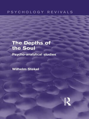 cover image of The Depths of the Soul (Psychology Revivals)